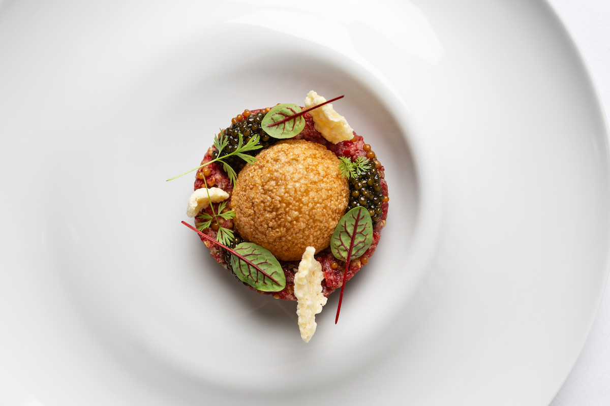 Wagyu and caviar at Turner's Cut. | Photo by Brian Kennedy