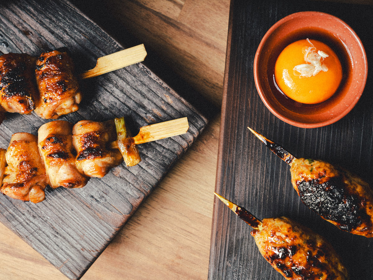 Various yakitori at Toga, coming soon from Comma Hospitality. | Photo by Comma Hospitality