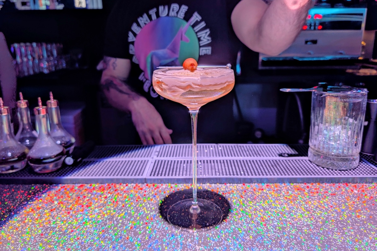 This drink channels french onion soup in the most interesting and addictive way. | Photo by Linnea Covington