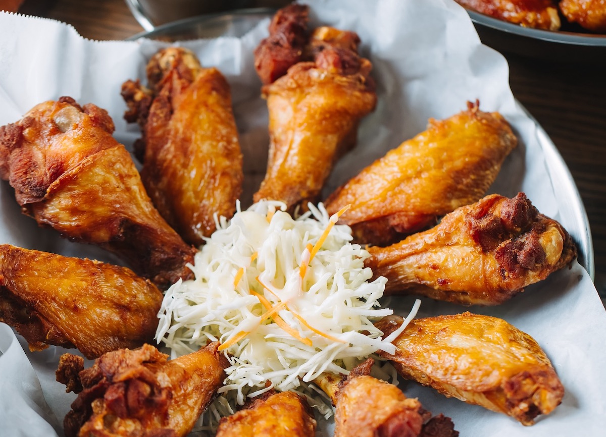 Chicken wings at No. 1 Plus Chicken. | Photo by No. 1 Plus Chicken