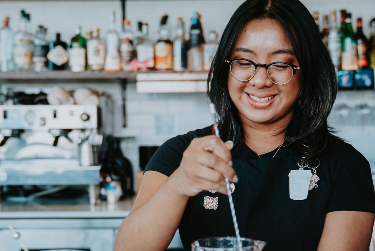 Desiree ‘Des’ Estampador of Side Pony, one of the bartenders in season 14. | Photo courtesy of Speed Rack