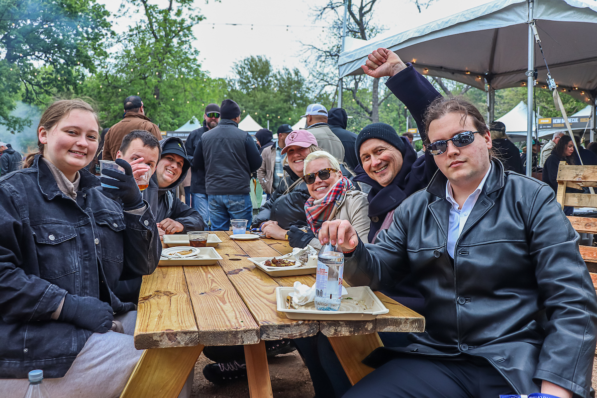 2025 FWFWF_Ring of Fire_Photo Courtesy of Christina Tapia4 - DiningOut Attendees dine at Fort Worth Food & Wine. | Photo by Christina Tapia