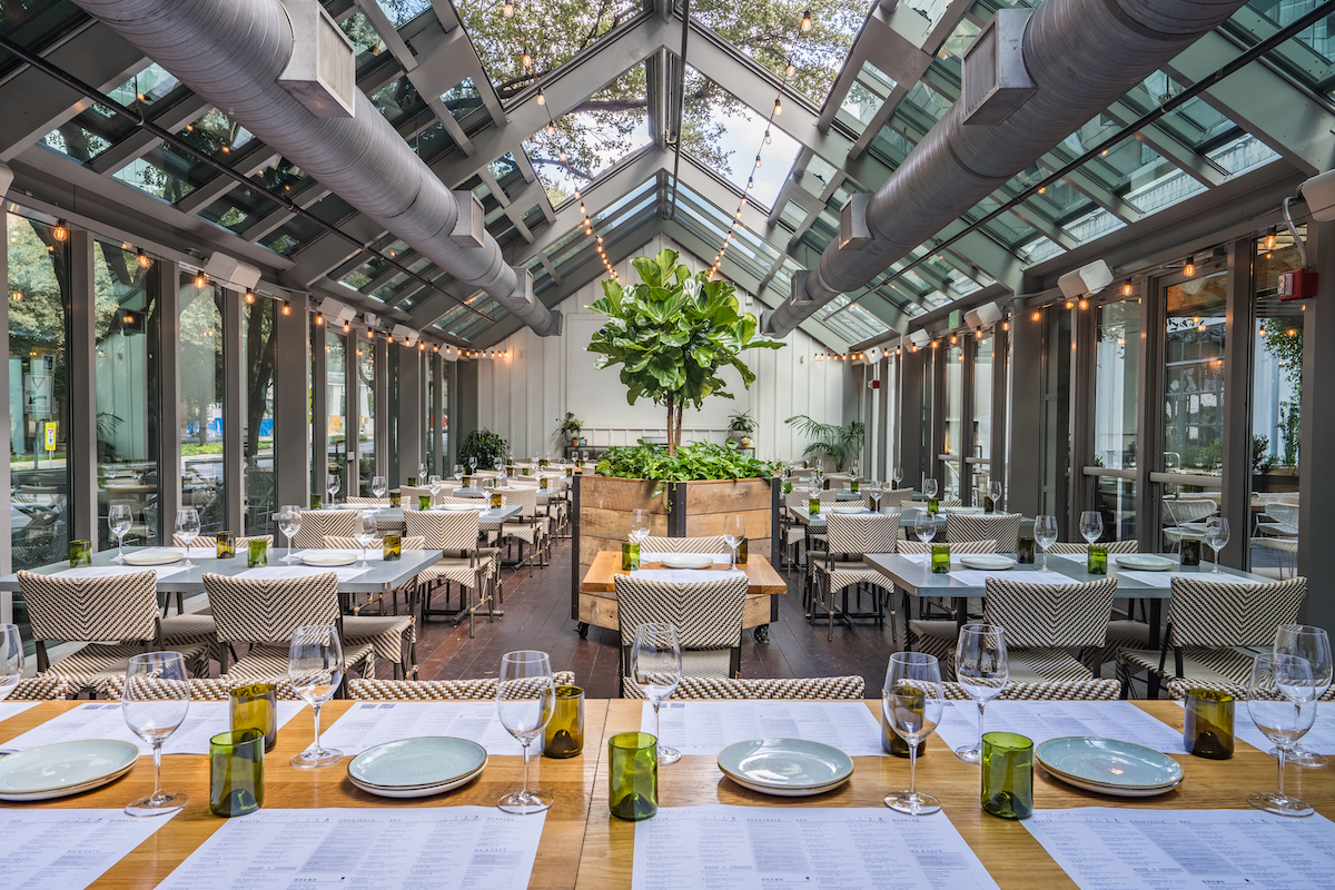 60V Crescent-21 - DiningOut The light-filled dining room at Sixty Vines. | Photo by Sixty Vines