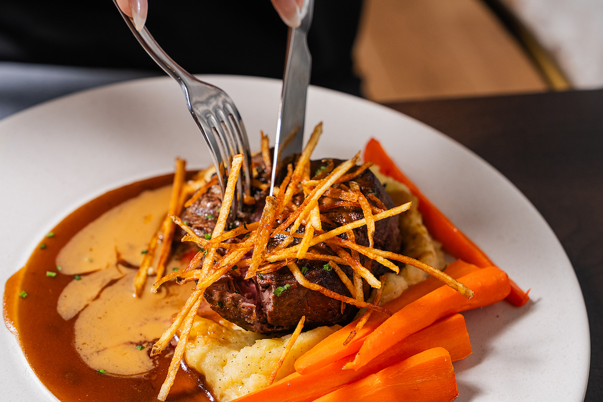 Filet mignon at ASTRA Kitchen + Lounge. | Photo by ASTRA