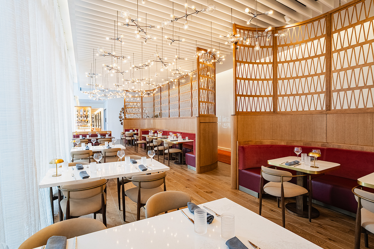 The light-filled dining room at ASTRA Kitchen + Lounge. | Photo by ASTRA