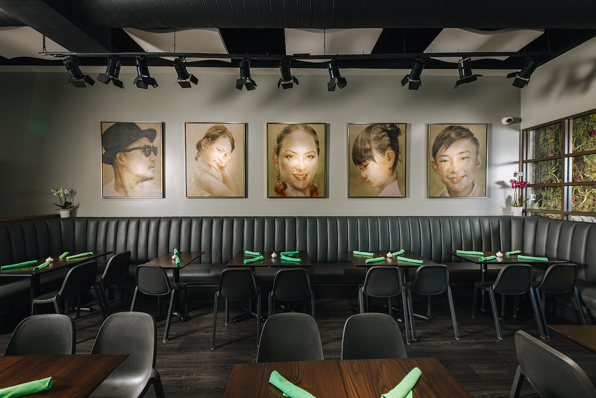 The dining room at Asian Mint. | Photo by Asian Mint