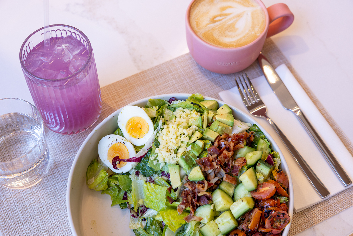 Cobb salad at Cafe Olivia. | Photo by Cafe Olivia