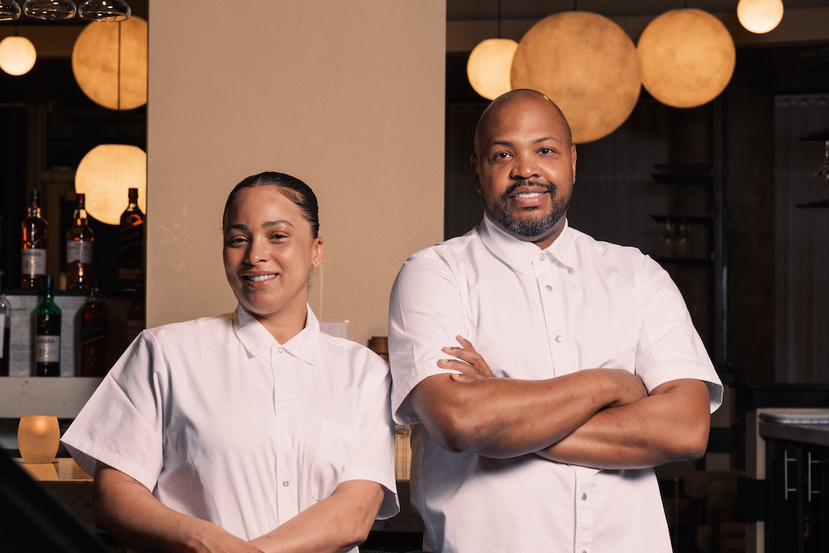 Atlantic Ocean chef-owners Aliyah Watley and Virgil Harper. | Photo by Quit Nguyen
