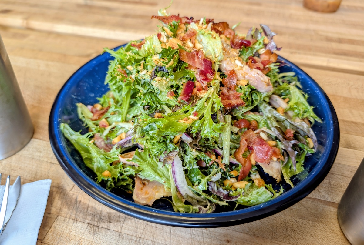 The BLTA Salad. | Photo by Linnea Covington