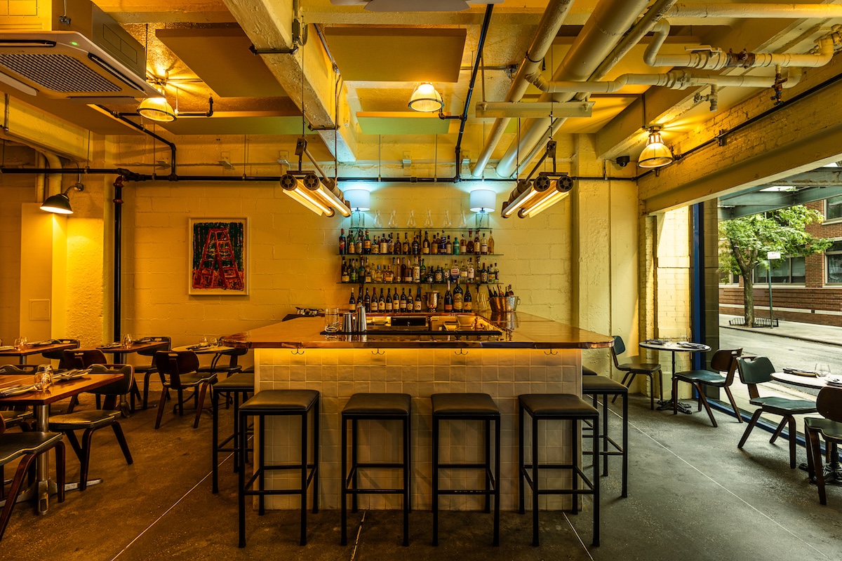 Bar Tizio_NYC_Bar Tizio Bar Photo Credit Eric Medsker - DiningOut Inside Bar Tizio in NYC. | Photo by Eric Medsker