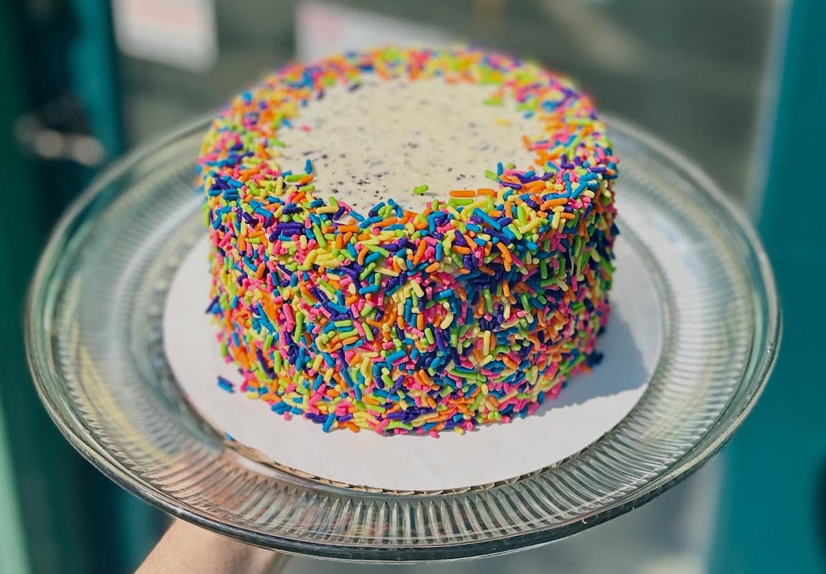 Big Softie - DiningOut Soft serve cake at Big Softie. | Photo by Big Softie