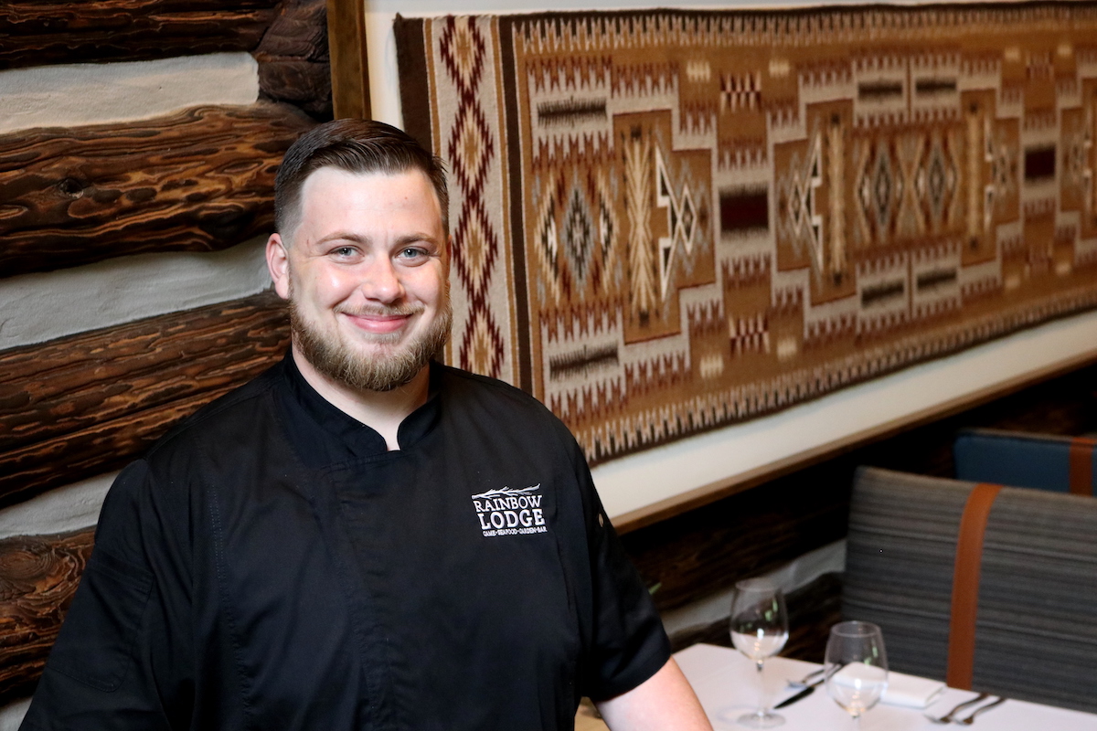 Executive chef Brandon Homes at Rainbow Lodge. | Photo by Rainbow Lodge