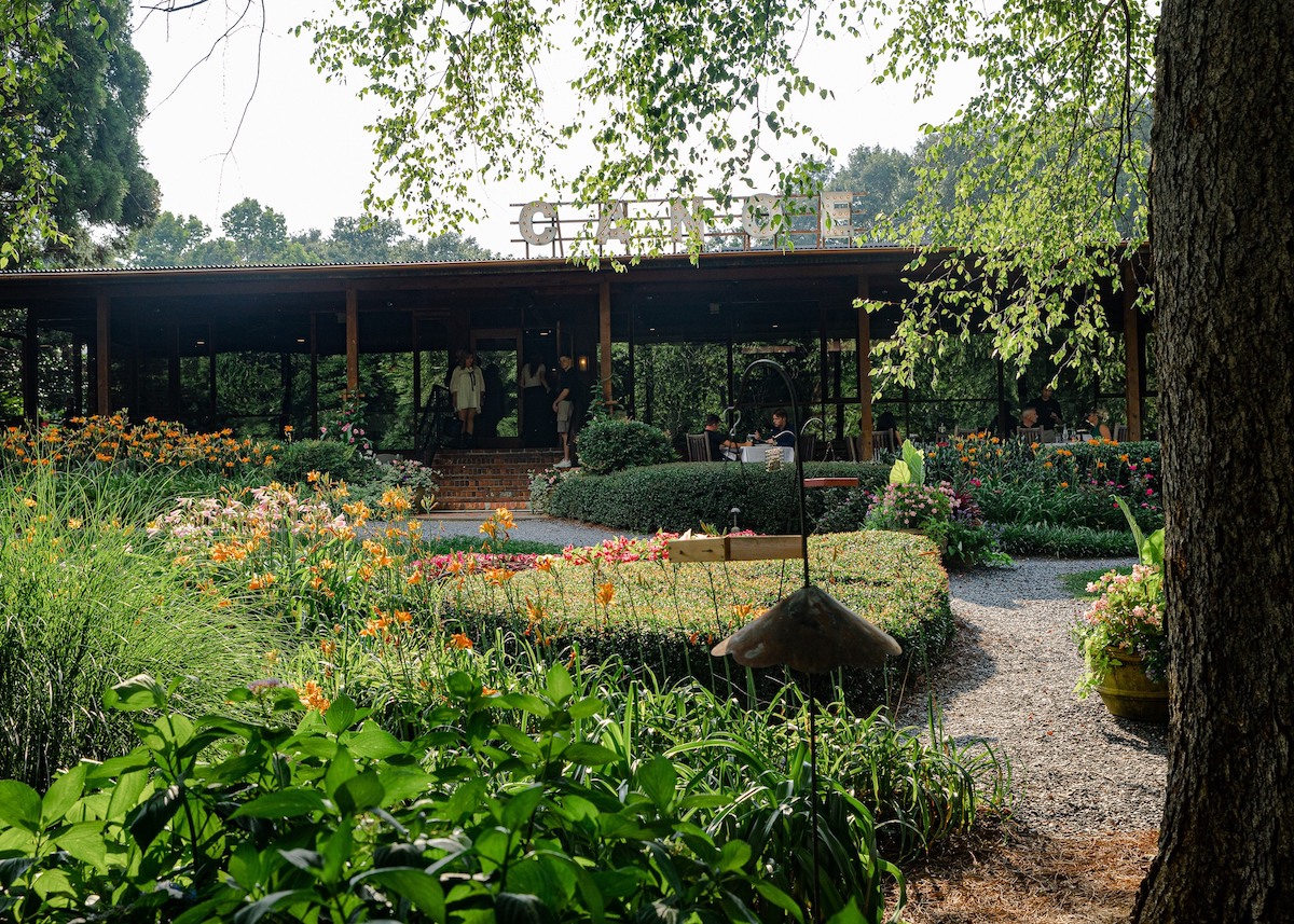 The lush environs at Canoe. | Photo by Canoe