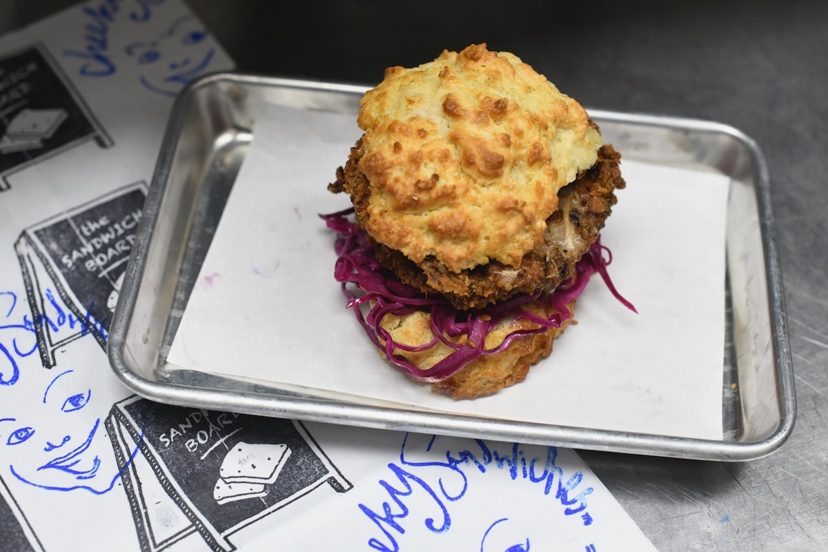 Cheeky’s Chicken Sandwich for  at The Sandwich Board | Photo courtesy of The Sandwich Board