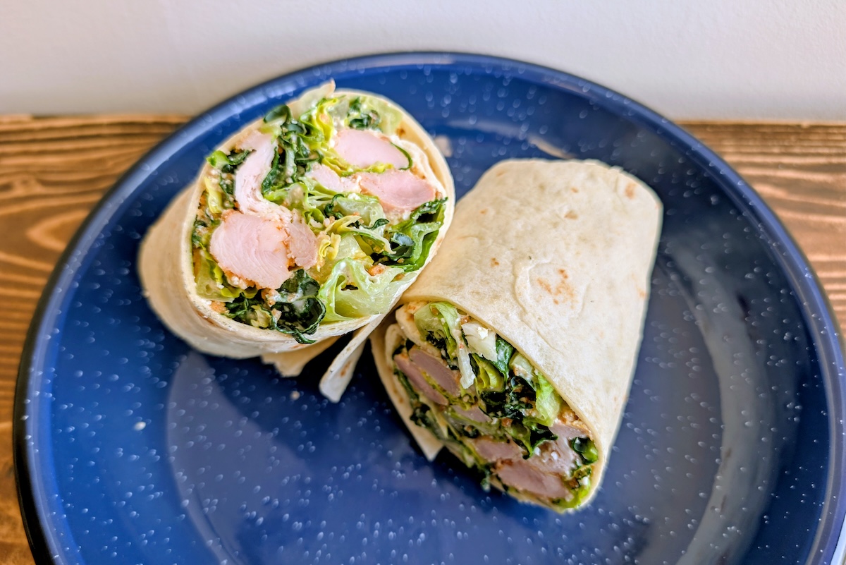 Wrap It Up is basically a chicken Caesar salad wrap, in the best way. | Photo by Linnea Covington