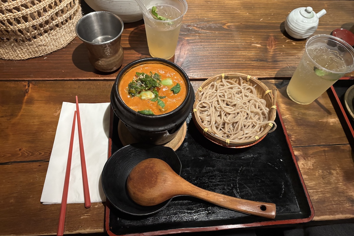 Order the Dip Mera Mera soba noodles for a fun, interactive experience. | Photo by Megan McKeough