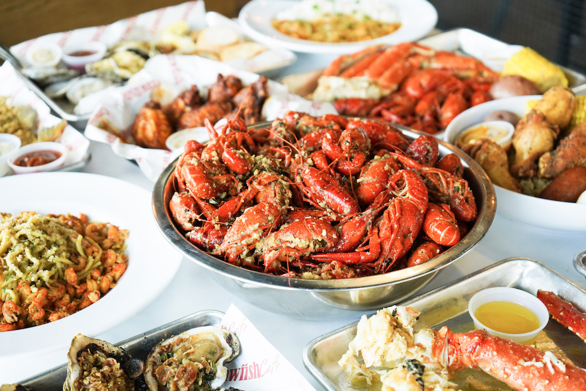 Viet-Cajun crawfish at Crawfish Cafe and Pho Prime's new dual concept. | Photo by Mamba Hospitality Group