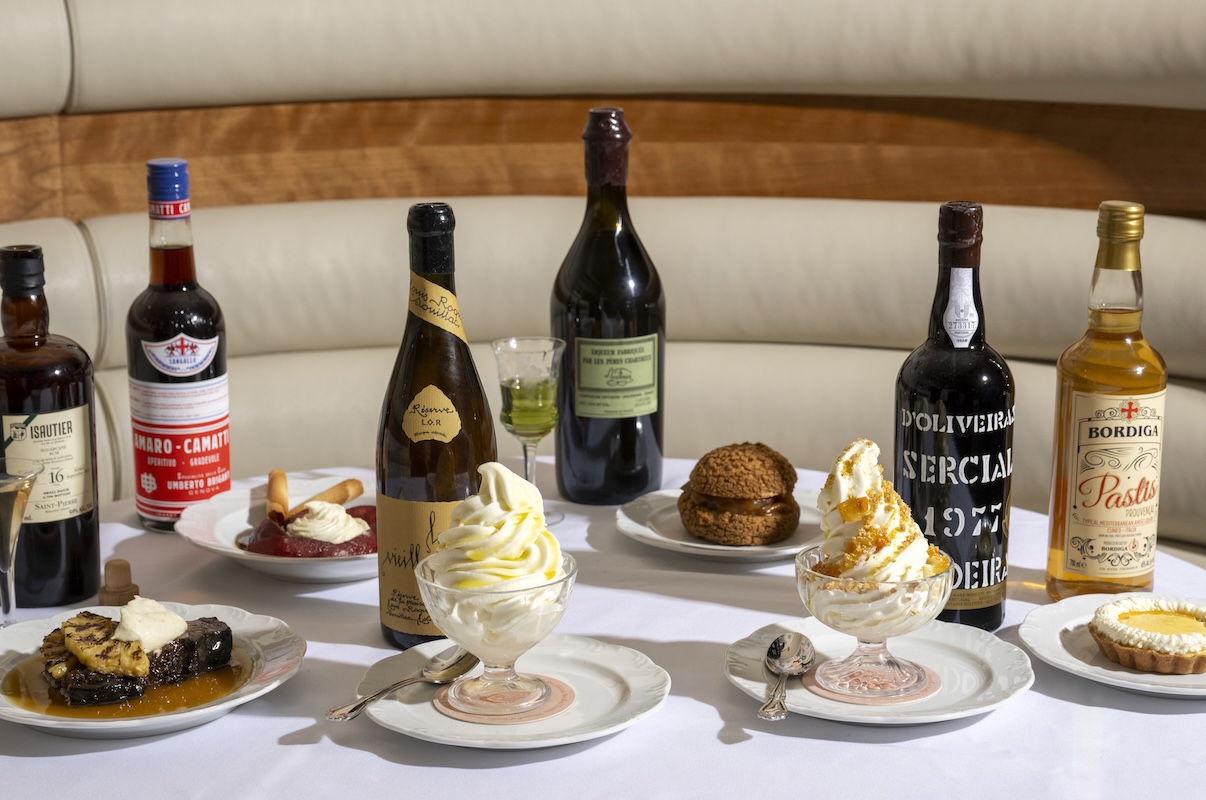 Desserts galore, and the booze to pair with them. | Photo by Evan Sung