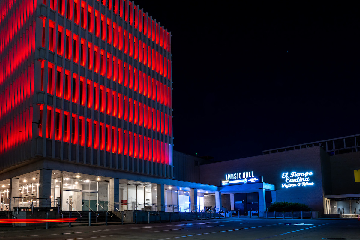 El Tiempo's new POST Houston location, neighboring 713 Music Hall. | Photo by El Tiempo Cantina
