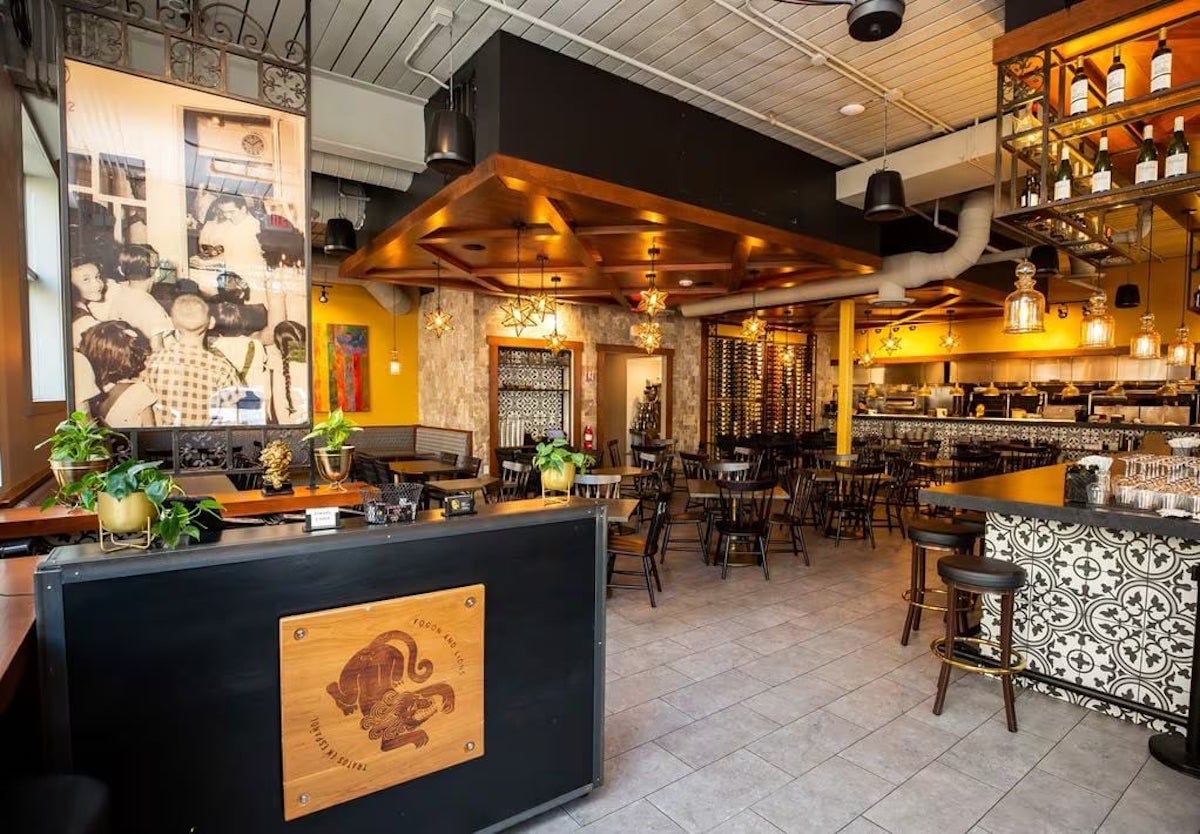 The dining room at Fogón and Lions. | Photo by Fogón and Lions