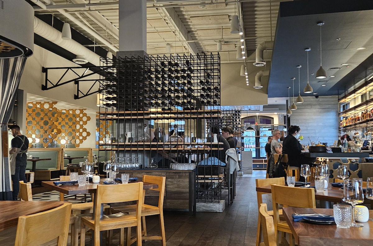 The dining room and bar at Foundation Social Eatery. | Photo by Foundation Social Eatery