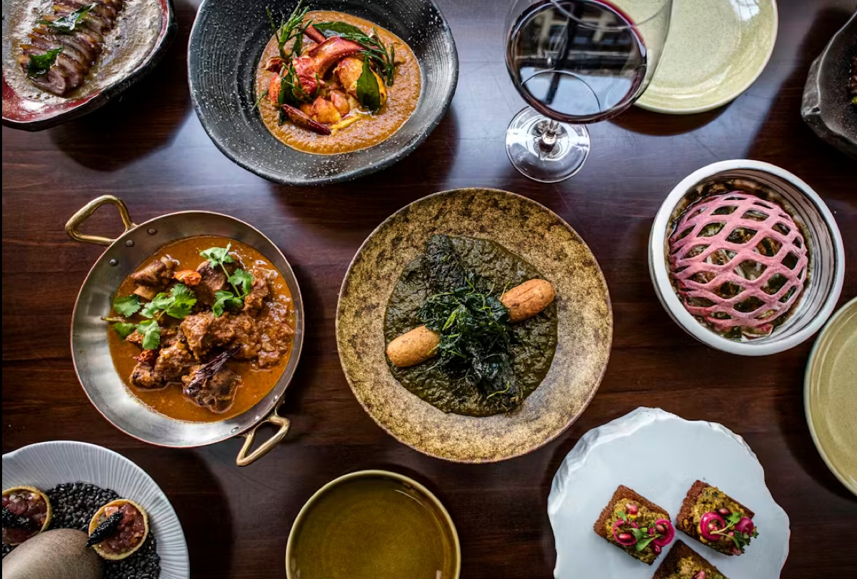 Elevated and elegant, this Indian spot in Manhattan is a must try. | Photo courtesy of Junoon nyc