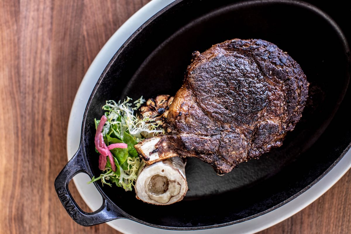 Cowboy ribeye at Kevin Rathbun Steak. | Photo by Kevin Rathbun Steak