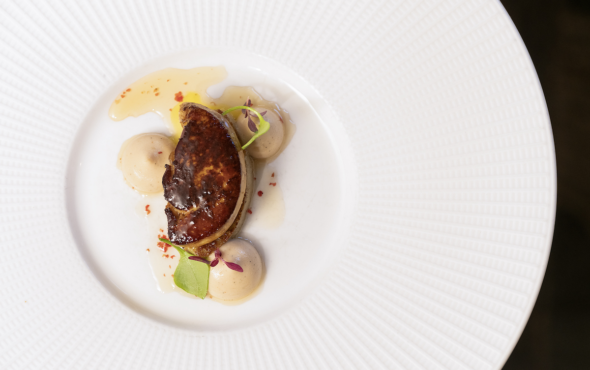 Foie French toast at Lazy Betty. | Photo by Matthew Wong of Graftable