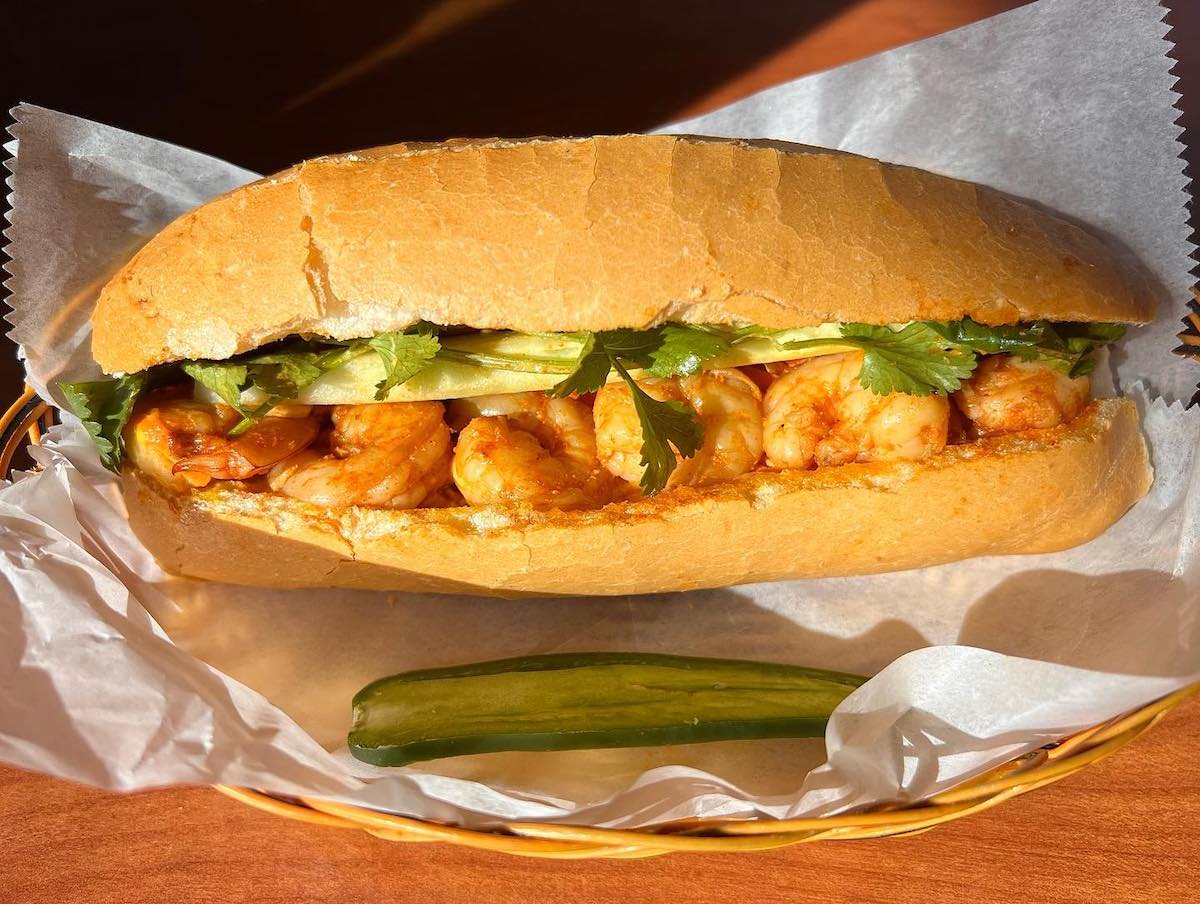 Shrimp banh mi at Lee's Bakery. | Photo by Lee's Bakery