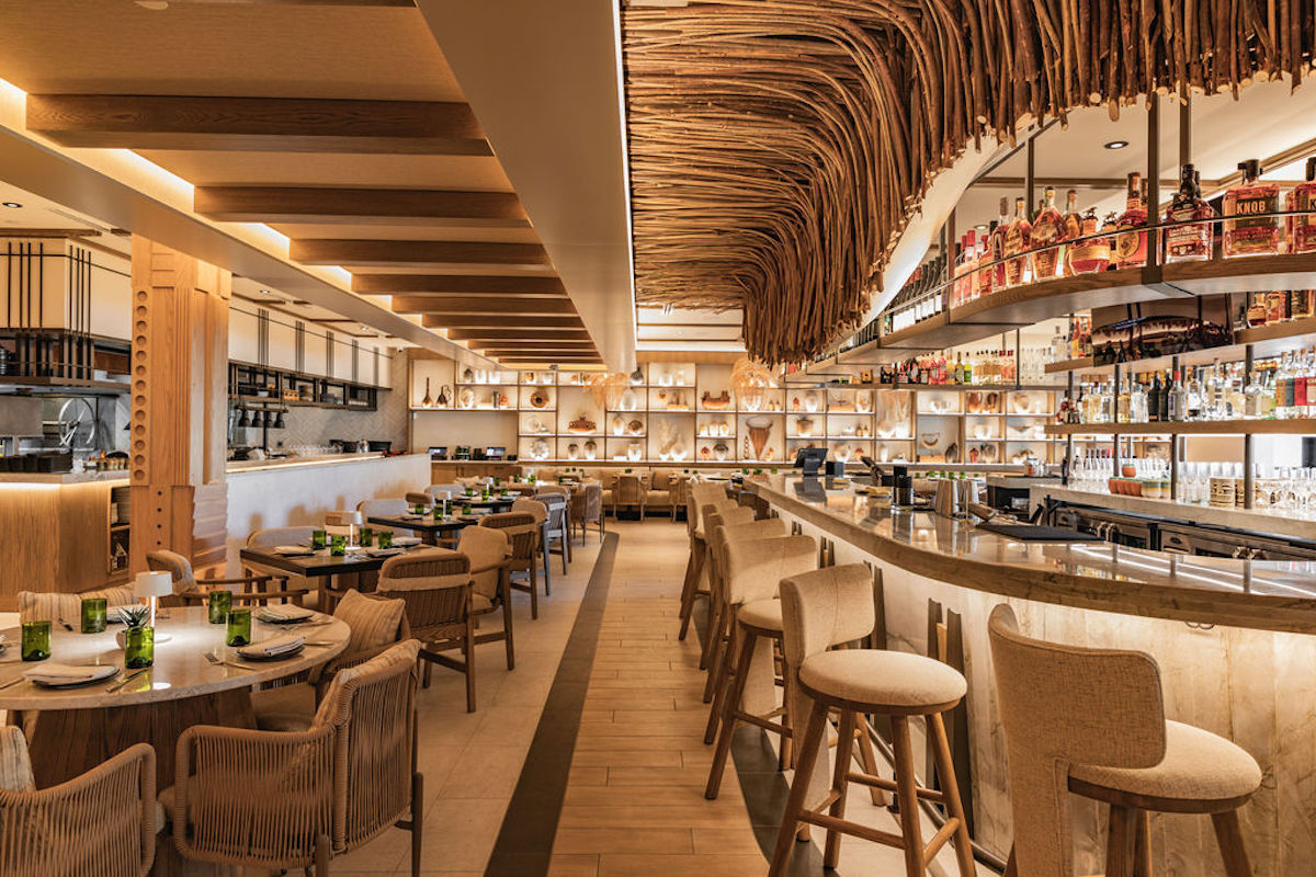 MarYSol_PCLombardiFamilyConcepts - DiningOut Dining room and bar seating at Mar Y Sol. | Photo by Lombardi Family Concepts