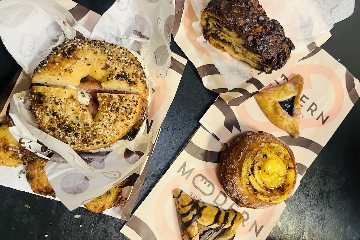 A variety of gluten-free bagel sandwiches and seasonal pastries are on Modern Bread & Bagel’s menu | Photo courtesy of Christina Heiser