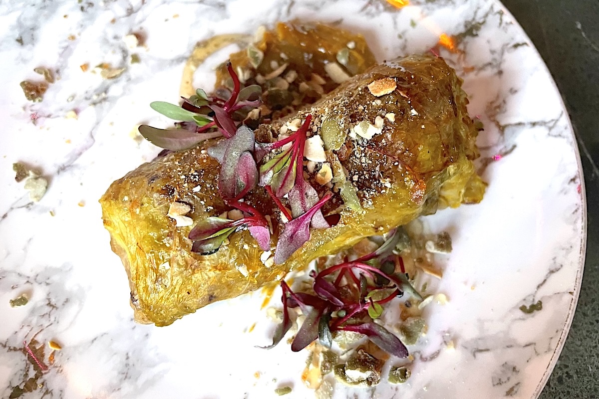 The Pumpkin Holubtsi at Molotov Kitschen + Cocktails. | Photo by Ruth Tobias