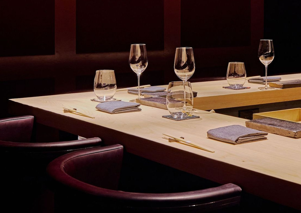 The sushi counter at MUJŌ. | Photo by MUJŌ