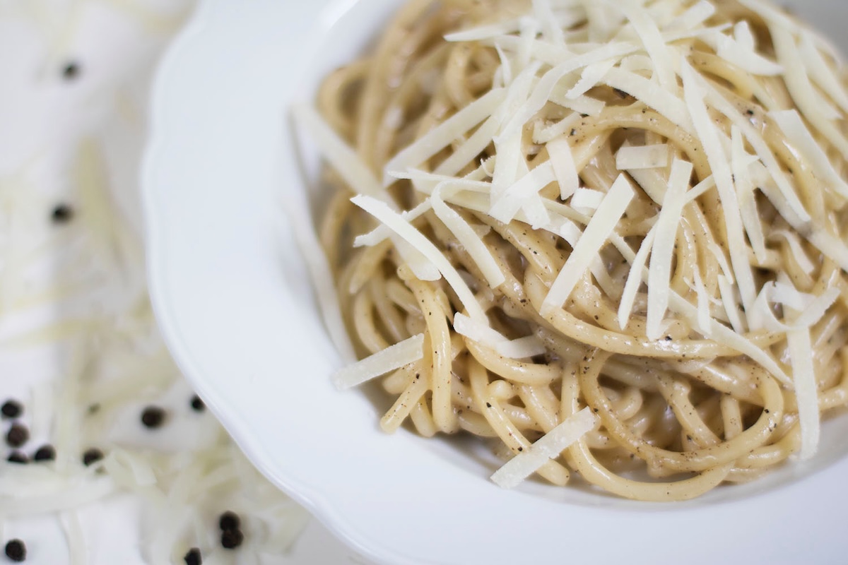 Try this classic cacio e pepe when craving pasta in NYC. | Photo courtesy of I Sodi