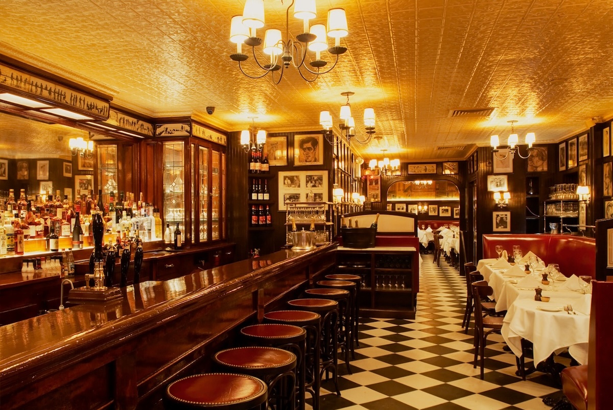 Inside the historic Minetta Tavern. | Photo courtesy Minetta Tavern 