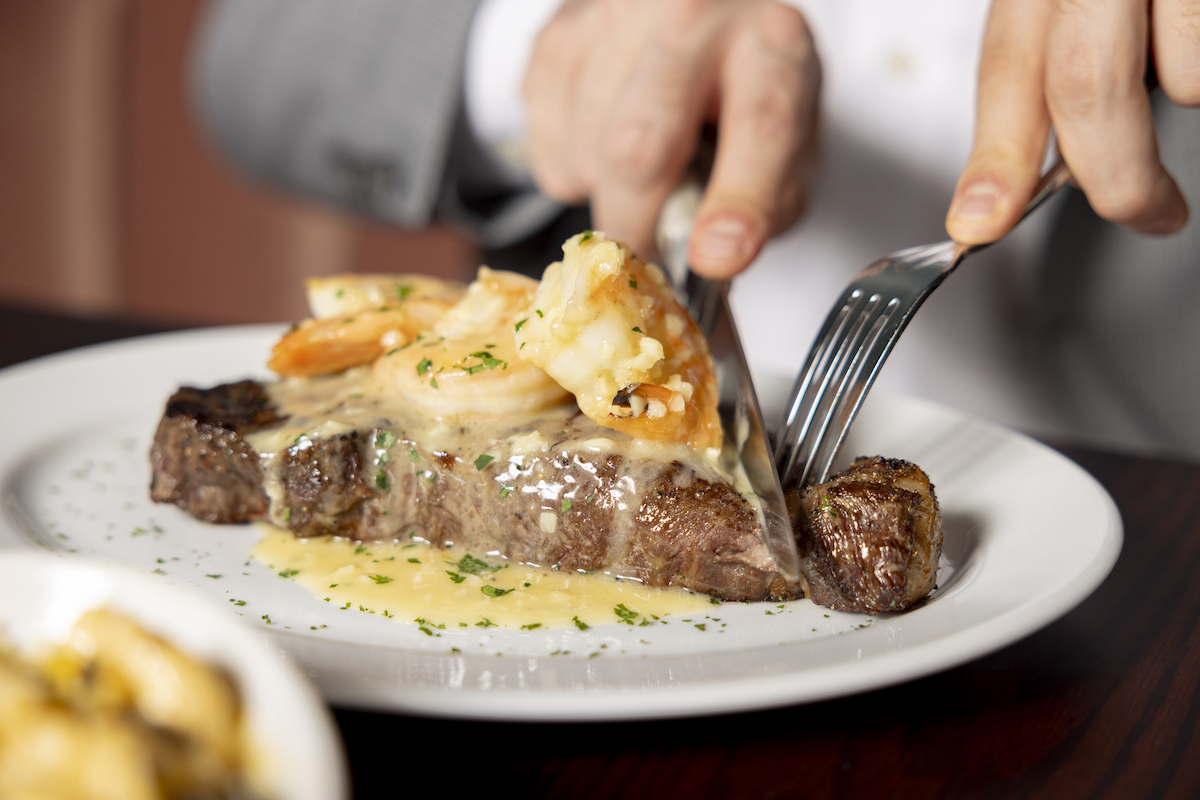 Ocean Prime - DiningOut Steak shrimp scampi at Ocean Prime. | Photo by Ocean Prime