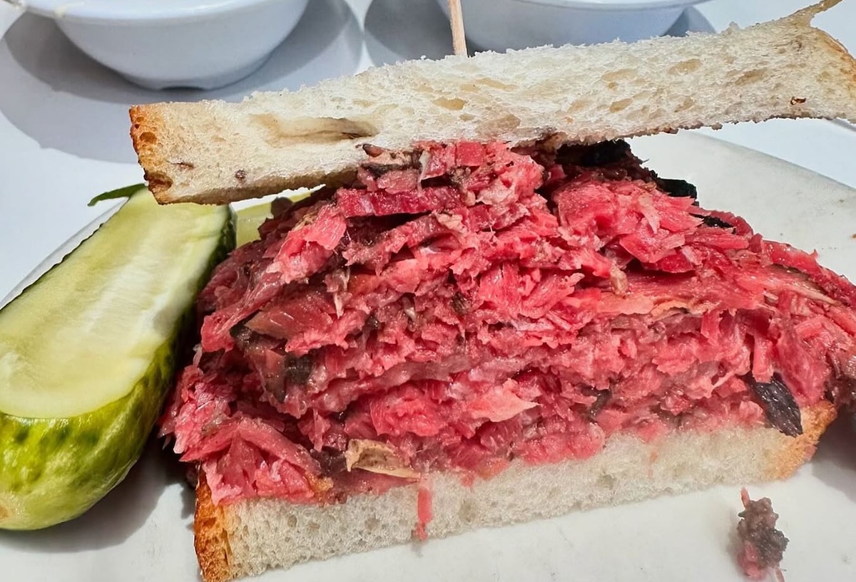 The ultimate sandwich at Pastrami Queen in NYC. | Photo courtesy of bknyeats