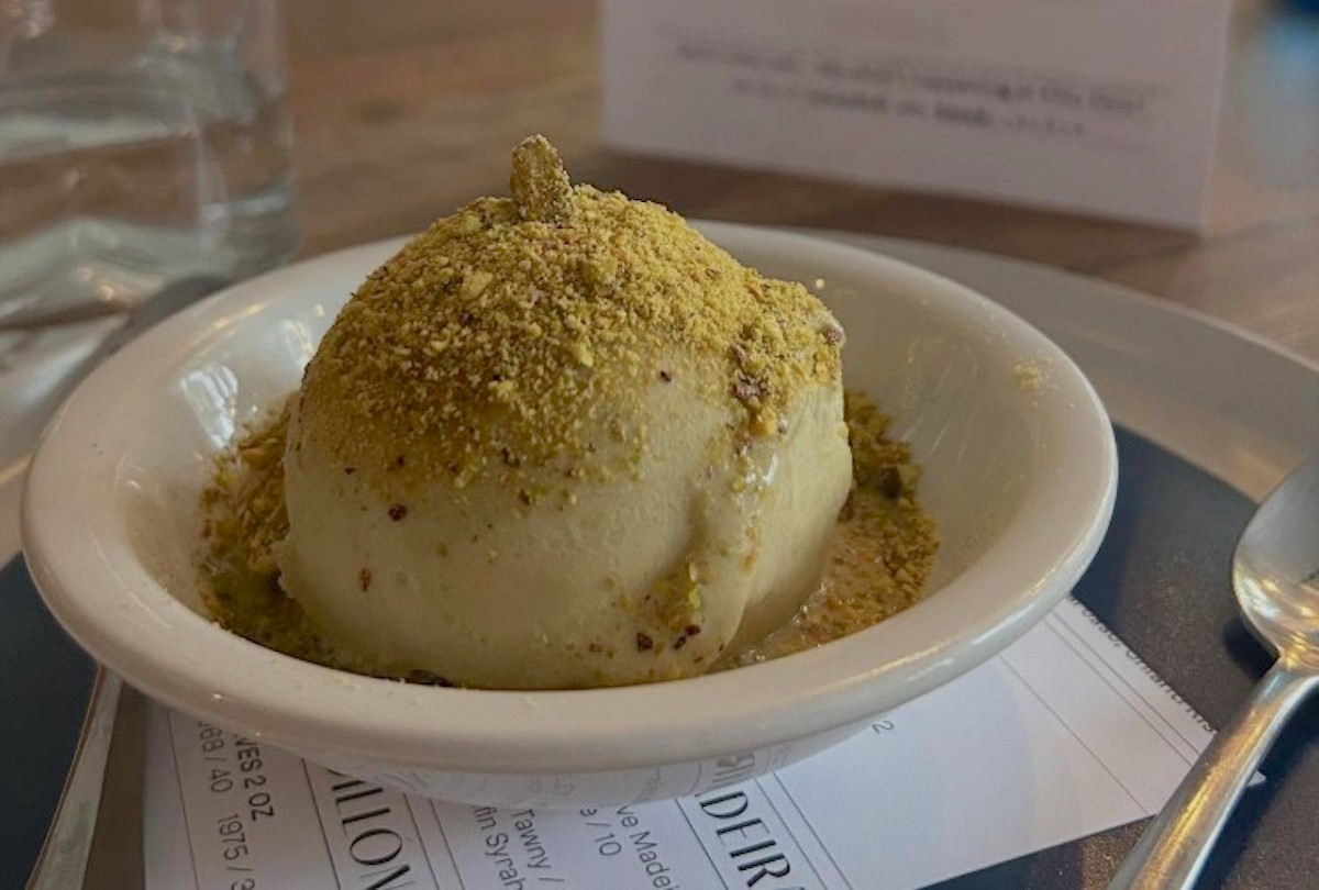 Pistacchio de Bronte_Voga gelato dessert at Kitty Dare photo by Voga Italian Gelato - DiningOut Pistachio de Bronte dessert at VOGA Gelato. | Photo by VOGA Gelato