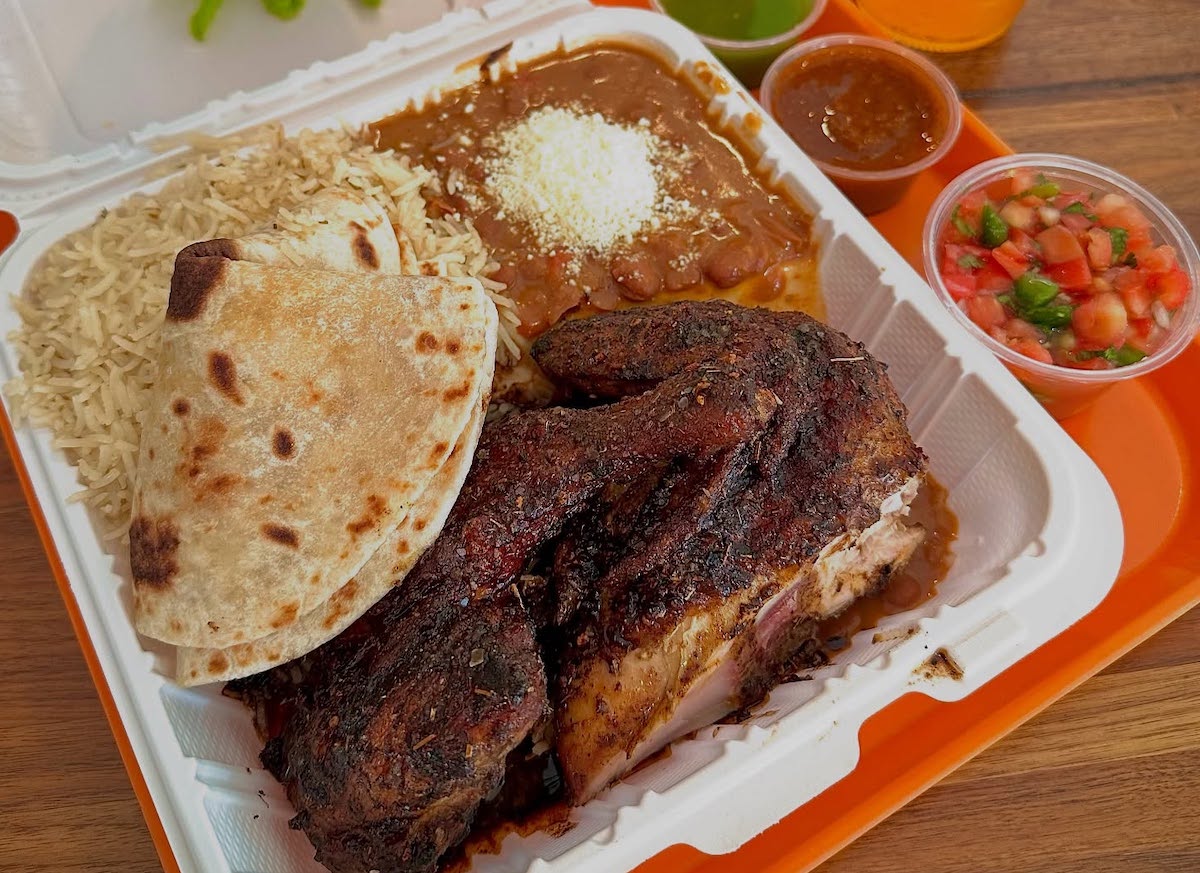 The quarter bird meal at Pollo Primo. | Photo by Pollo Primo