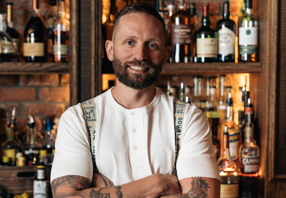 Steve Schneider, co-owner of Sip and Guzzle and Birds in NYC. | Photo by Andrea Grujic