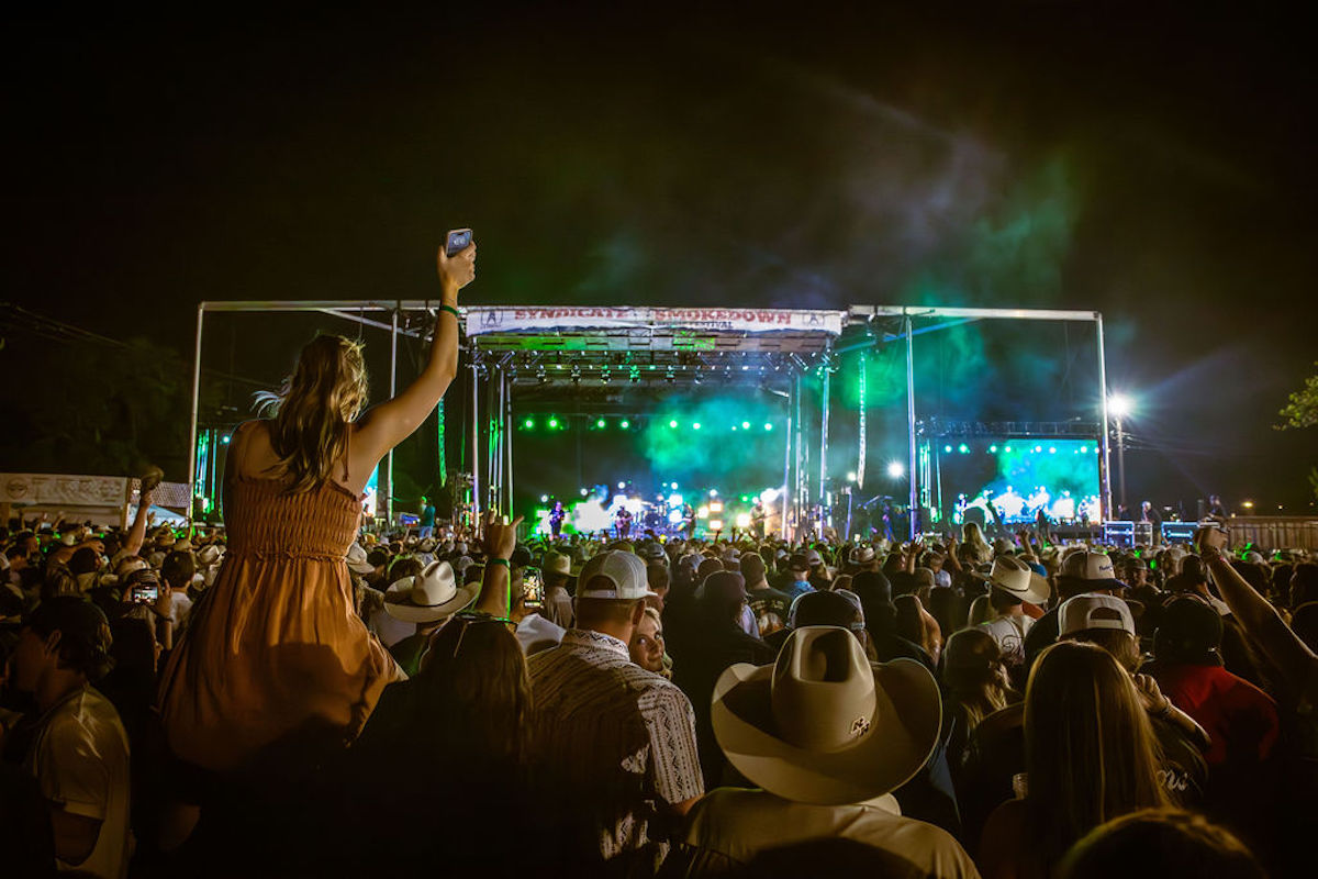 Scenes from a live performance during Syndicate Smokedown BBQ Festival at Fort Worth Stockyards. | Photo by Christina Feddersen