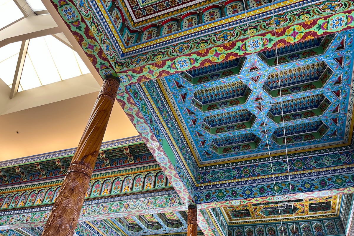 All the painting was done by hand. | Photo by Zanny Merullo