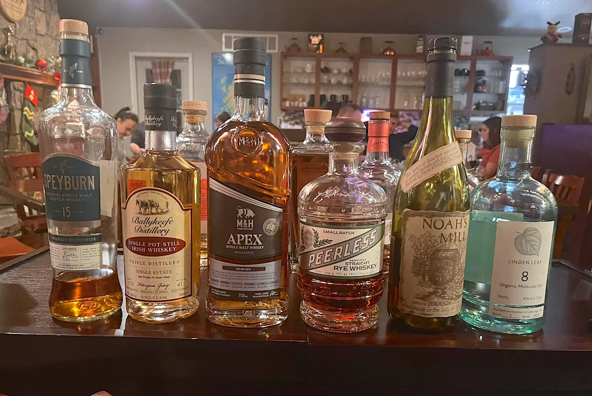 The Burns Pub Restaurant_whiskey - DiningOut Try all the Irish whiskies. | Photo courtesy of The Burns Pub & Restaurant