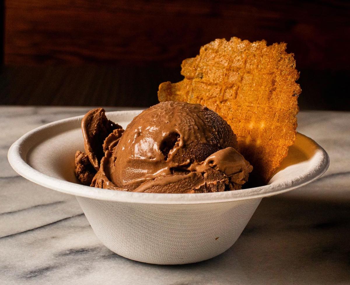 The Spun Cow - DiningOut Milk chocolate at the Spun Cow Creamery. | Photo by the Spun Cow Creamery