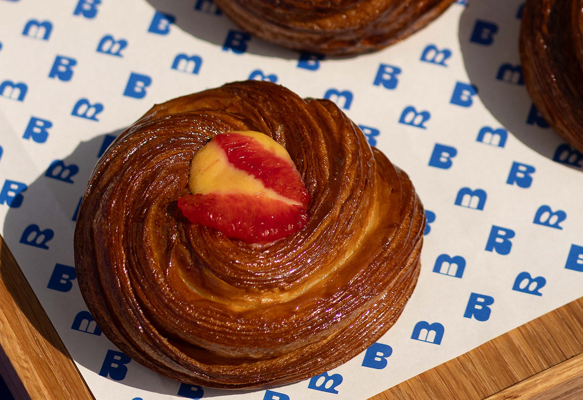 Blood orange pastries at the Bread Club. | Photo by the Bread Club