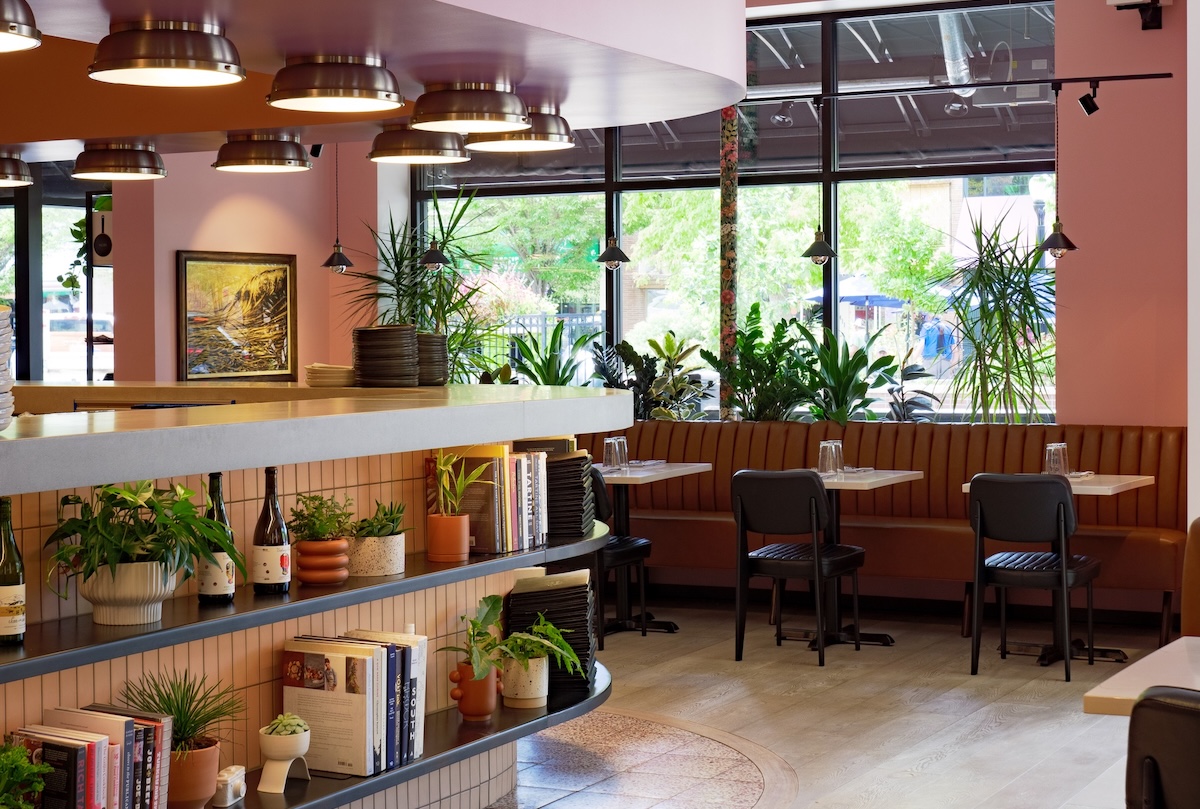 Warm hues decorate the restaurant. | Photo courtesy of Bin 707 Food Bar