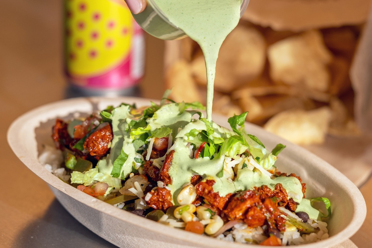 Get the cilantro sauce for a limited time. | Photo courtesy of Chipotle