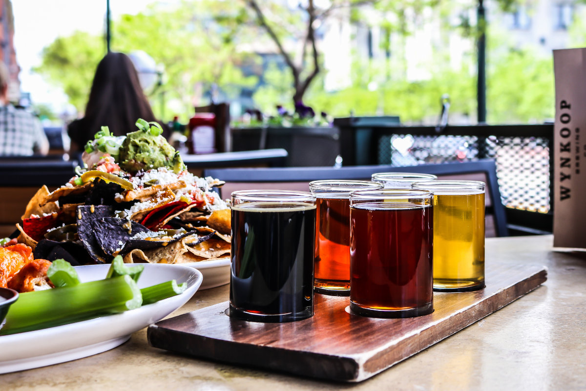 Order a flight or discounted brews at Wynkoop | Photo by Breckenridge Wynkoop