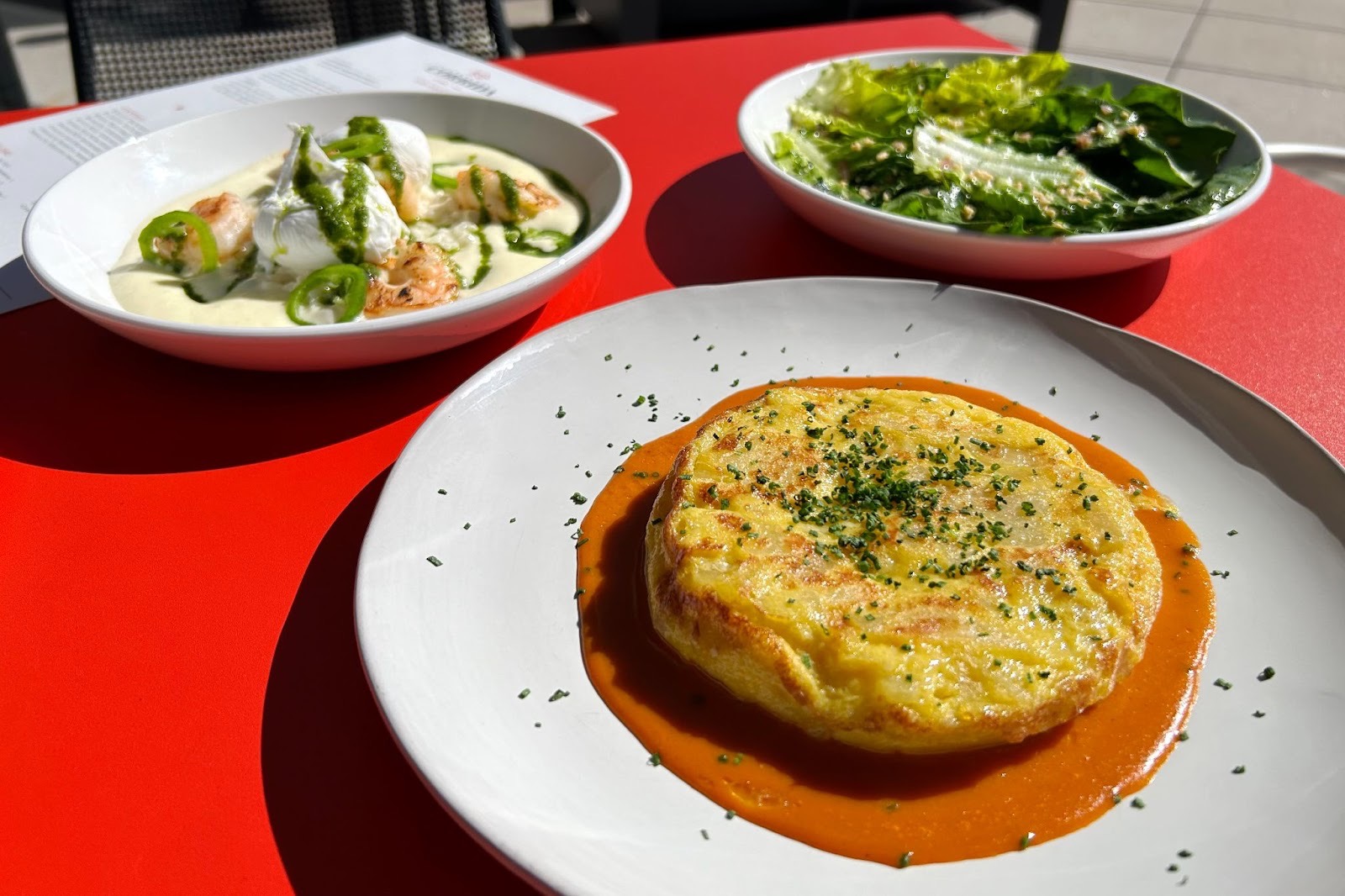 The Spanish tortilla and other brunch plates from Corrida | Photo by Abigail Bliss - DiningOut The Spanish tortilla and other brunch plates from Corrida | Photo by Abigail Bliss