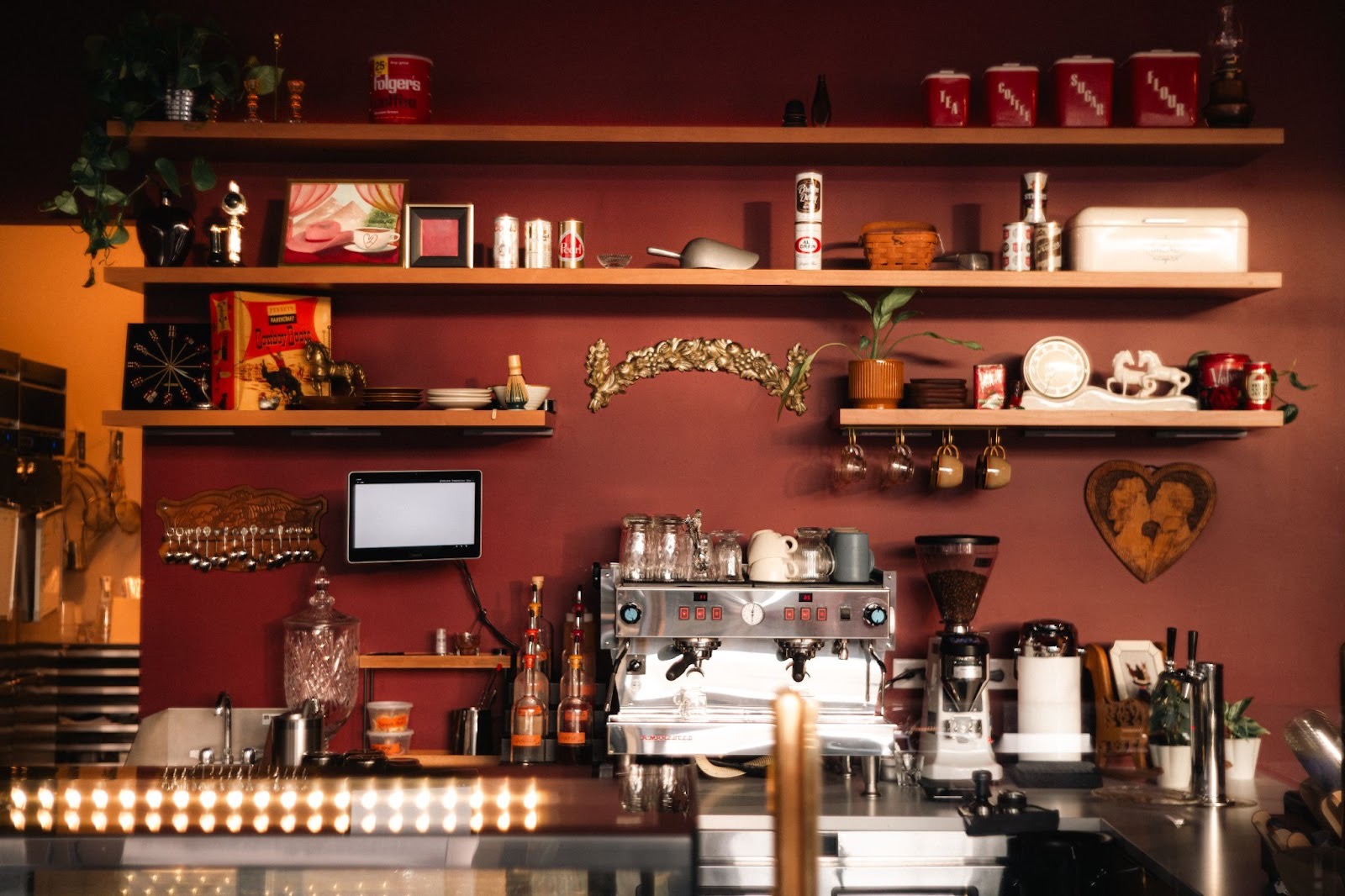 Old West bric-a-brac decorates the homey space | Photo by Velvet Lasso